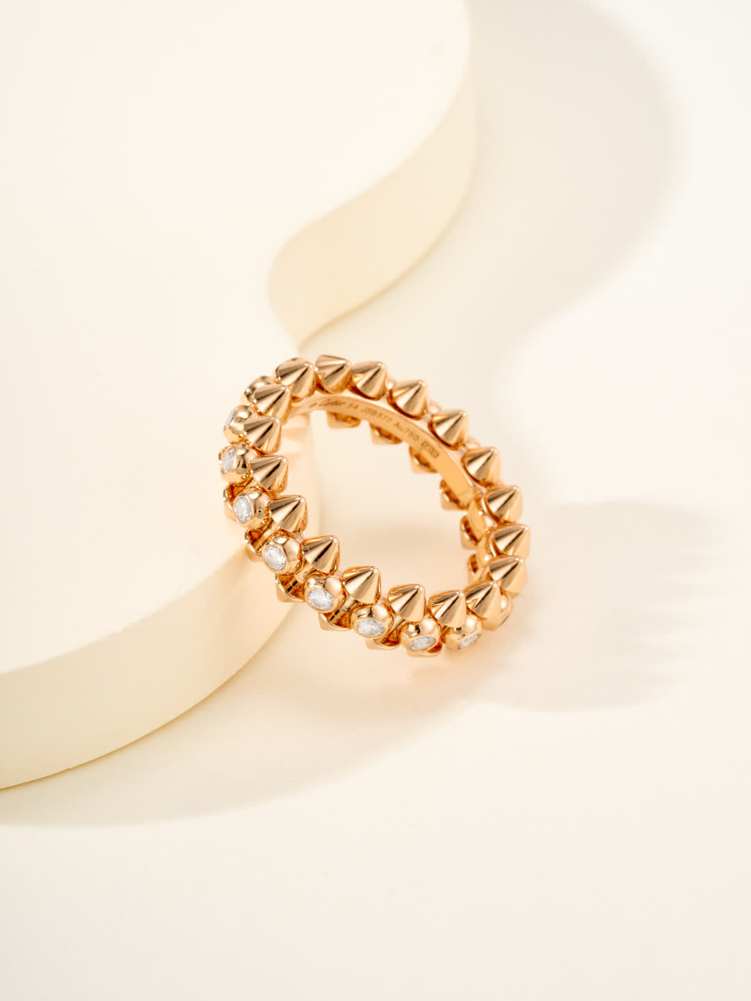 Cartier Studded Ring Set