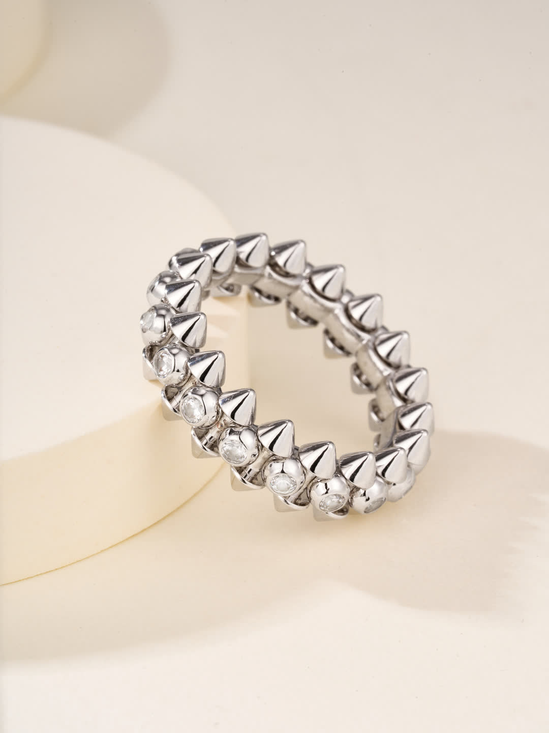 Cartier Studded Ring Set