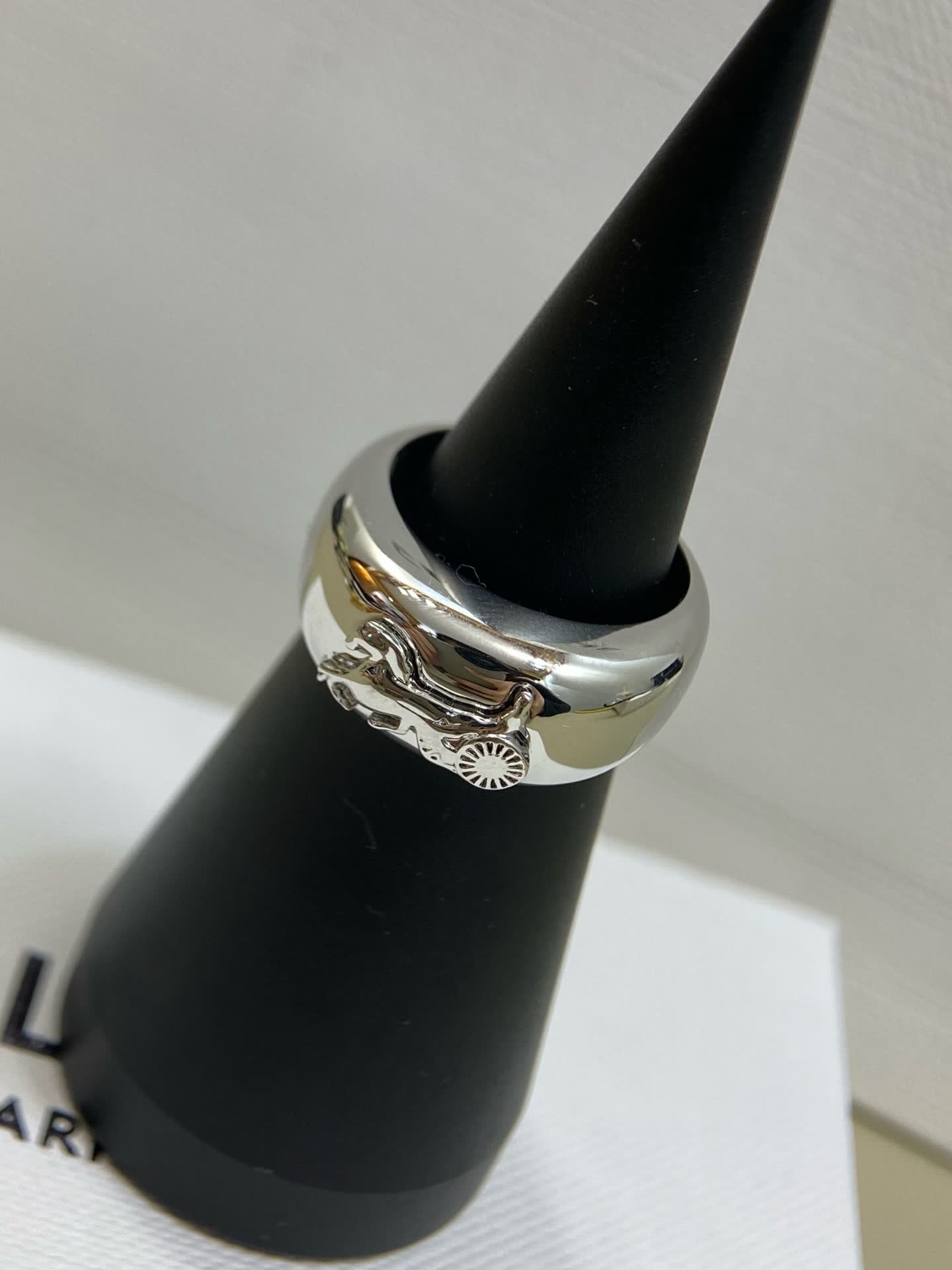 Celine Paris Silver Ring