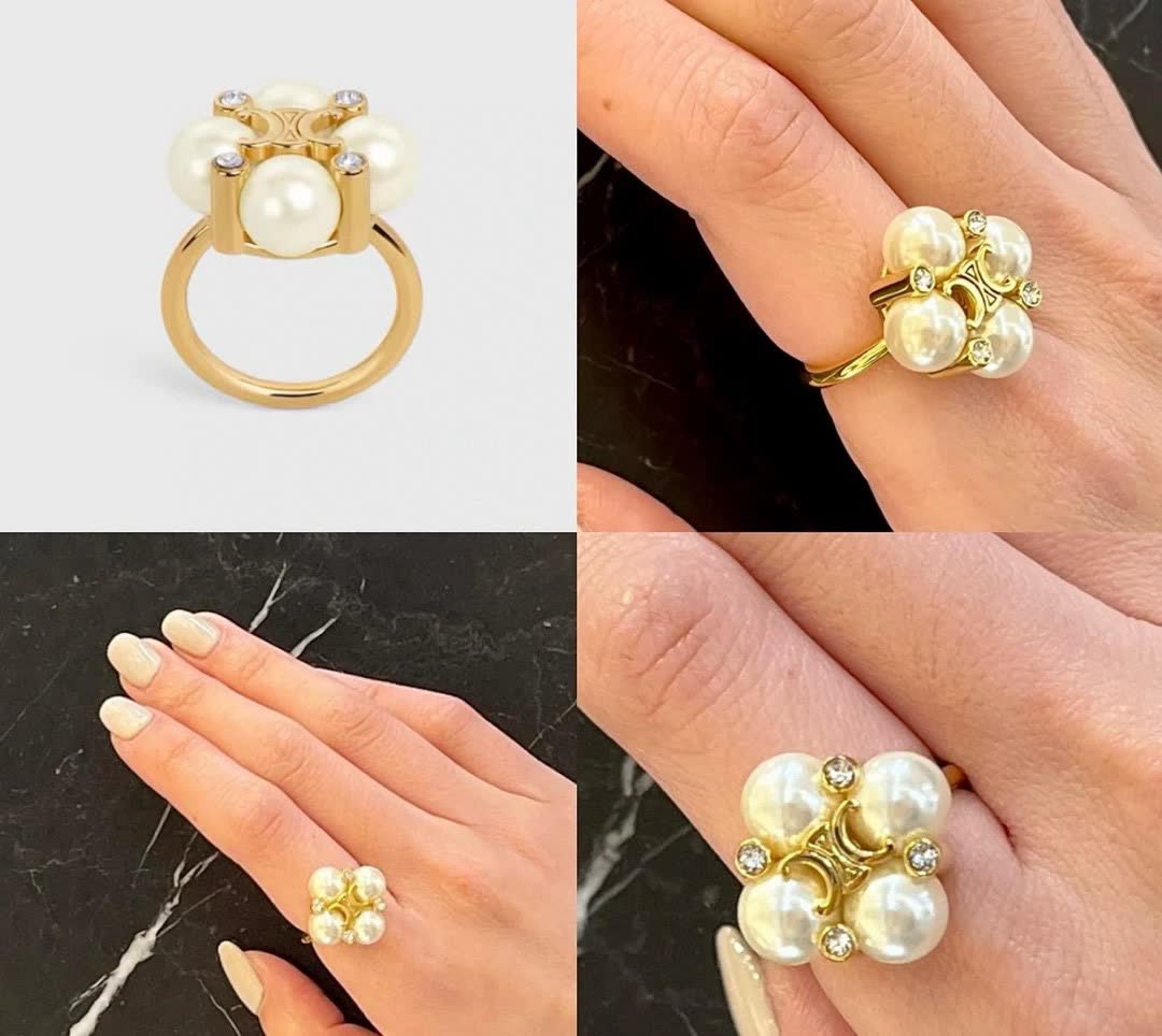 Chanel Pearl Ring