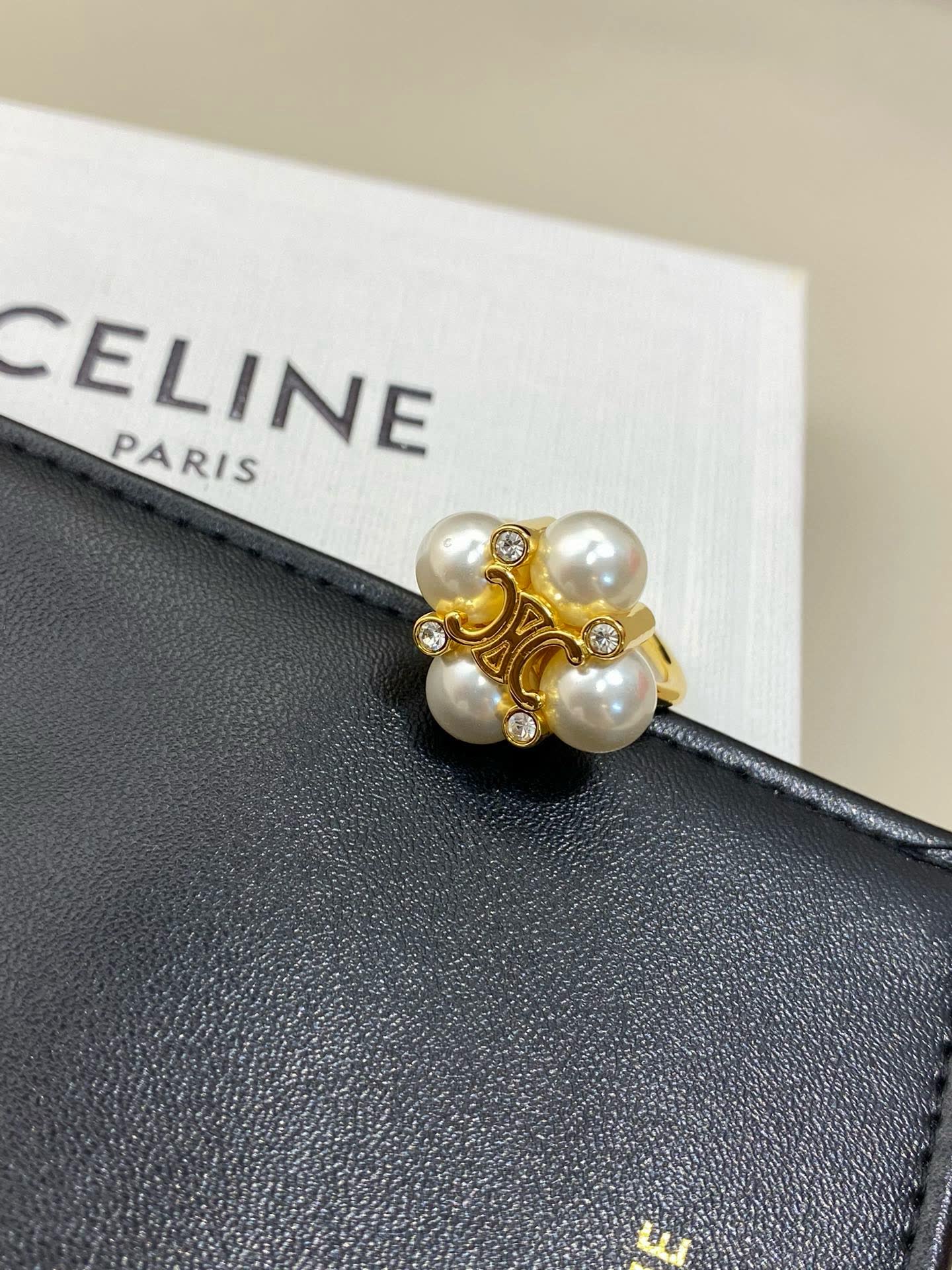 Chanel Pearl Ring