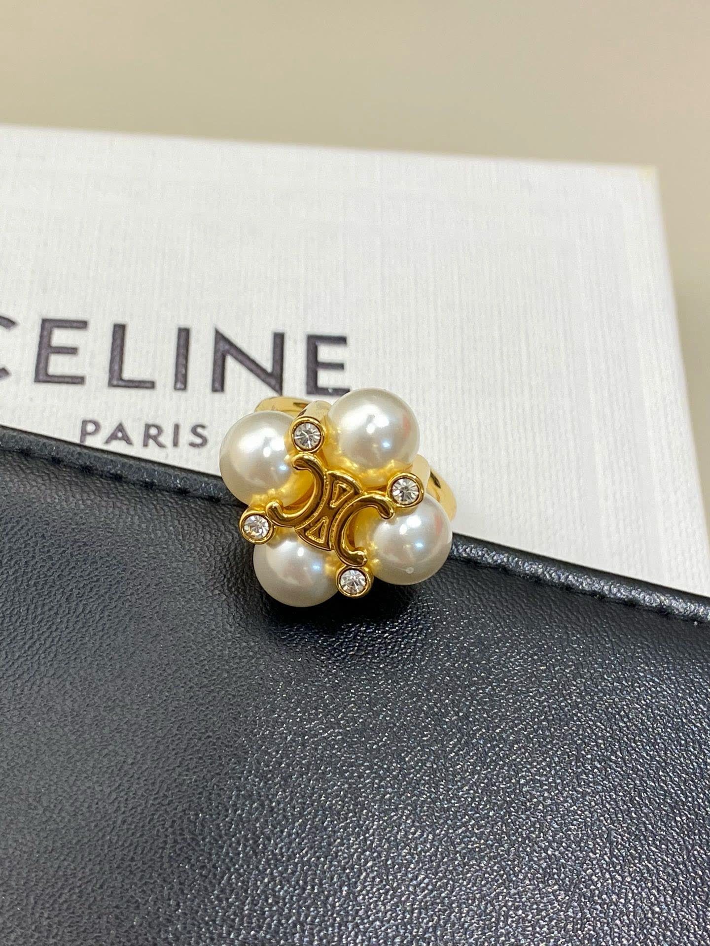 Chanel Pearl Ring