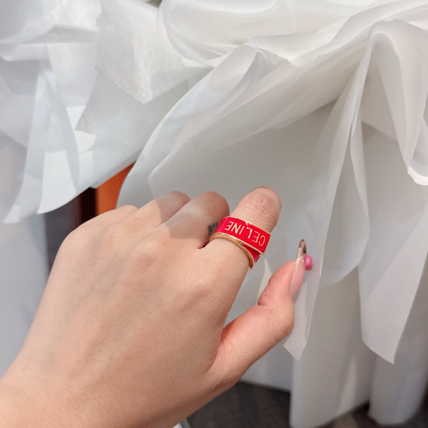 Celine Red Ring