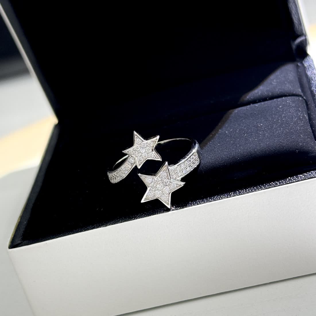 Chanel Silver Star Ring