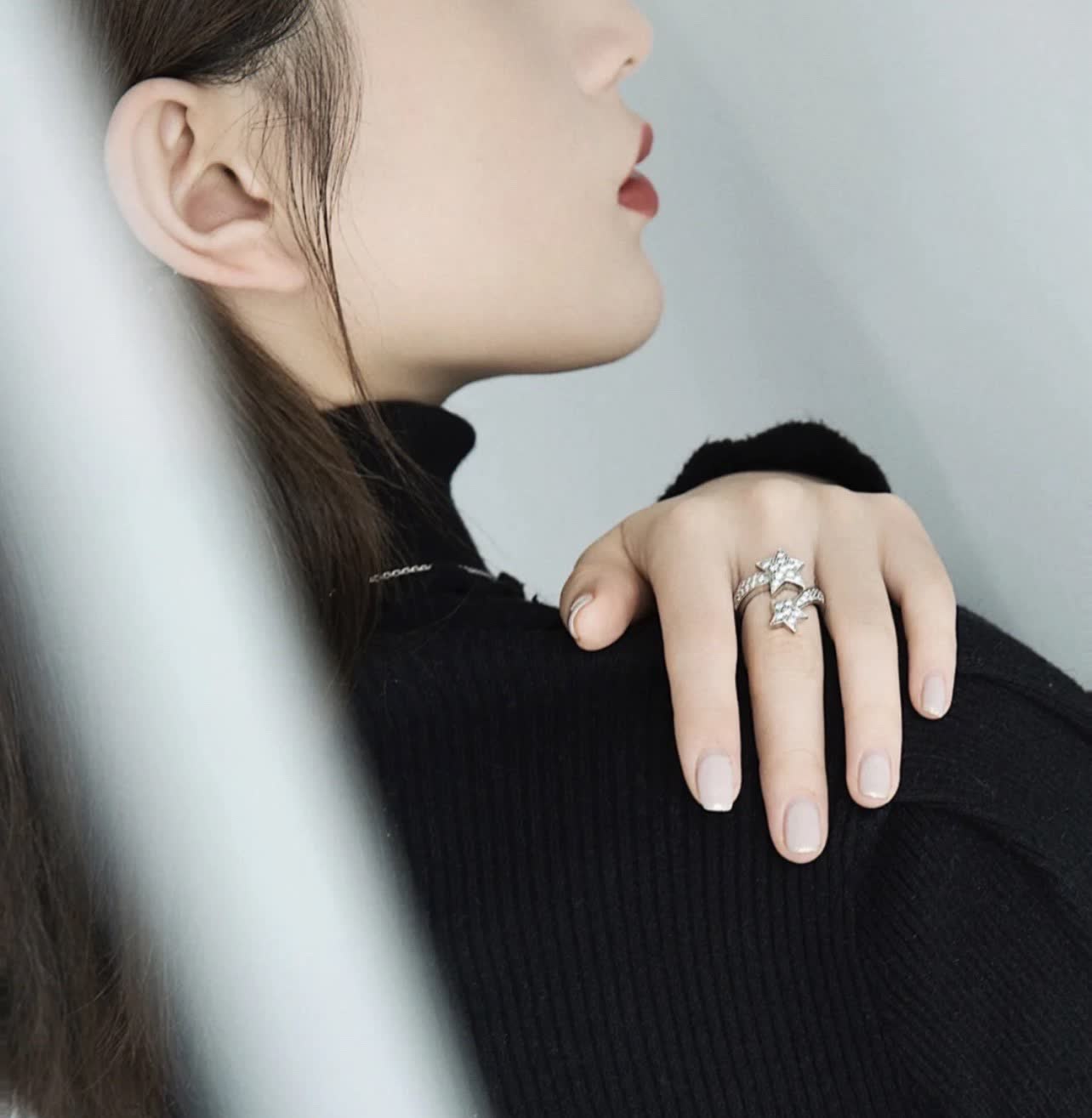 Chanel Silver Star Ring
