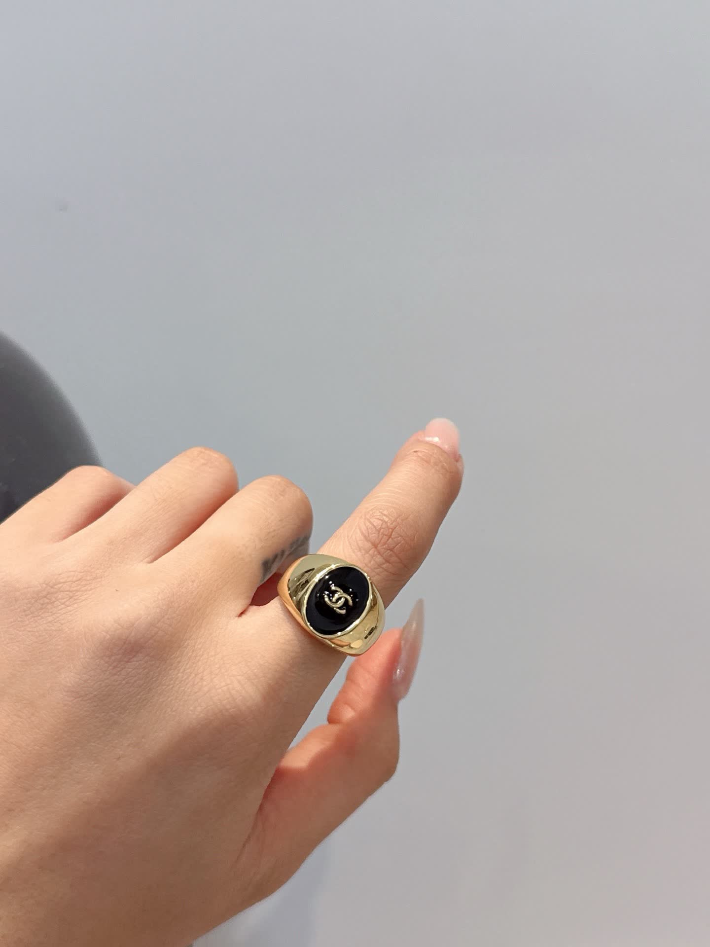 Chanel CC Logo Ring