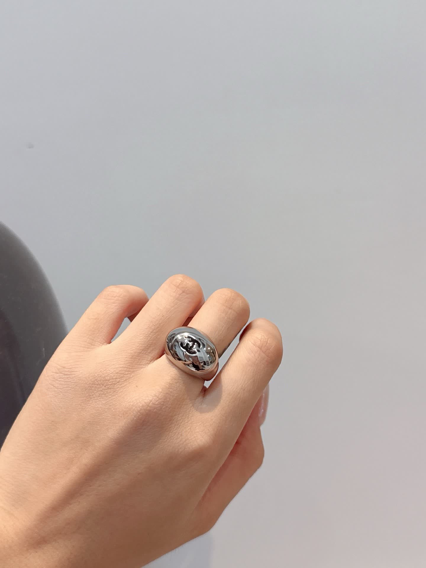 Chanel Silver Ring