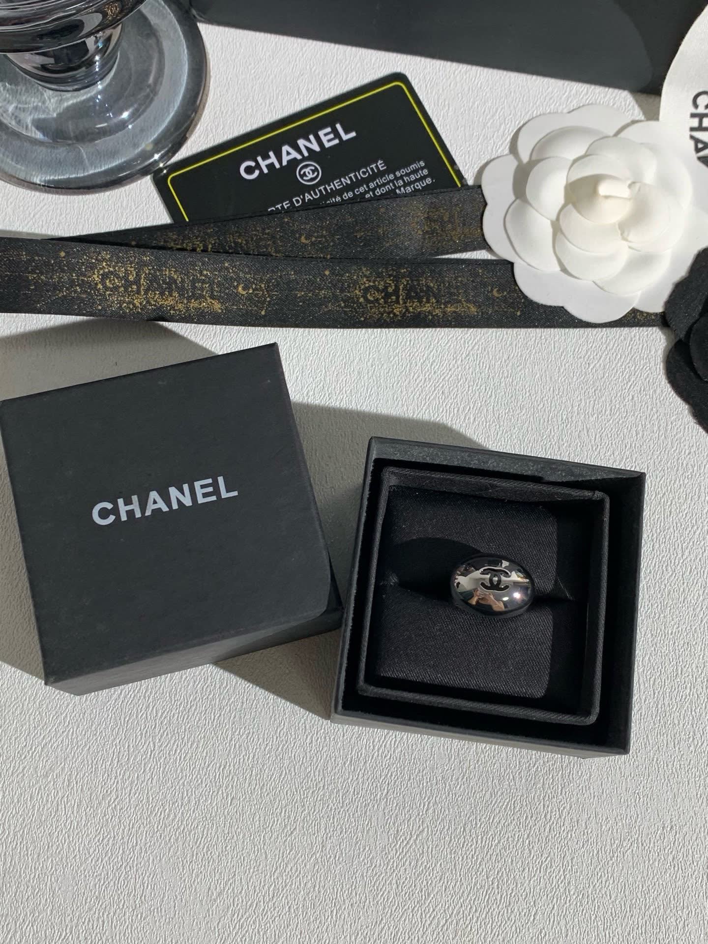 Chanel Silver Ring