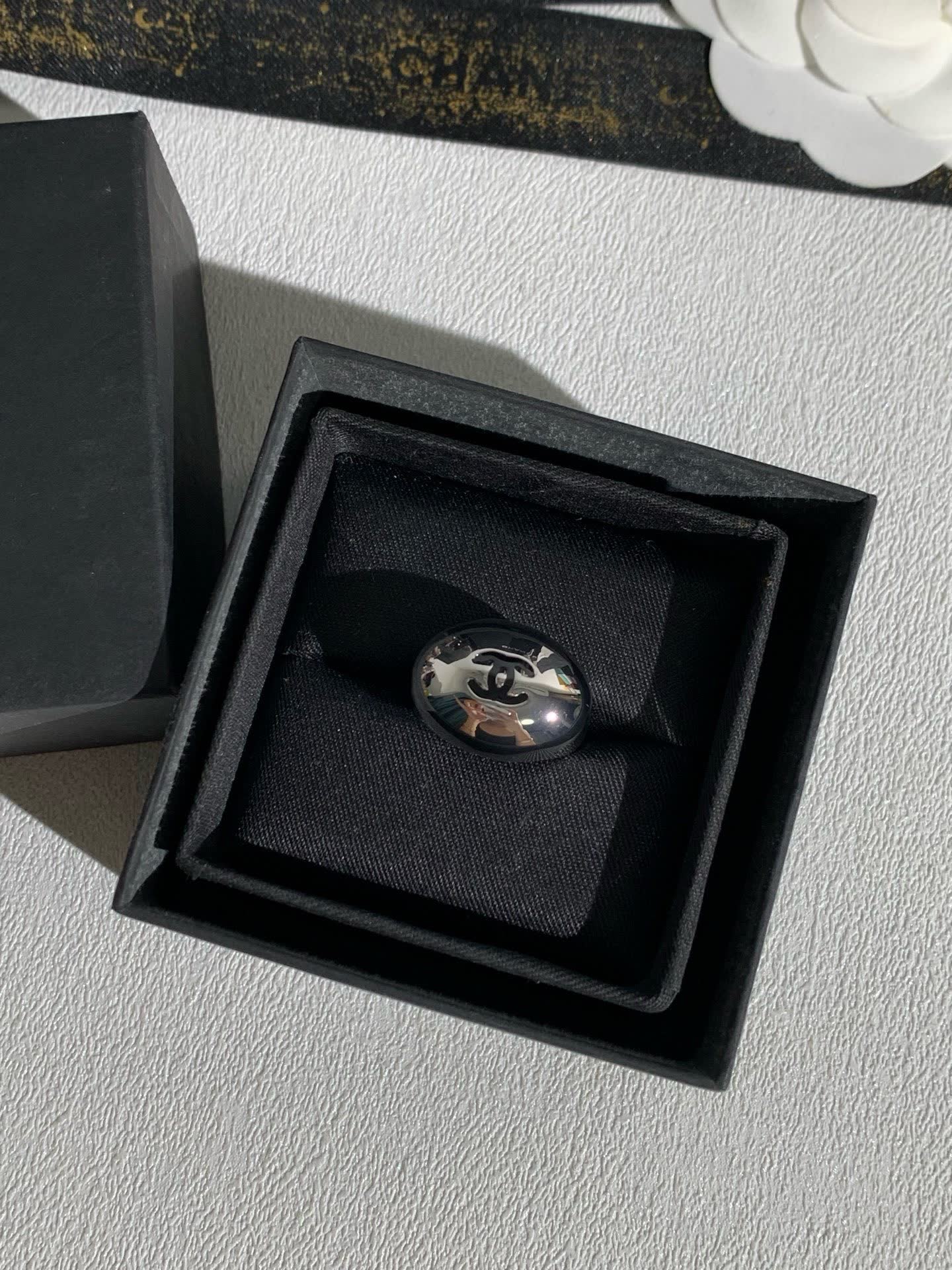 Chanel Silver Ring