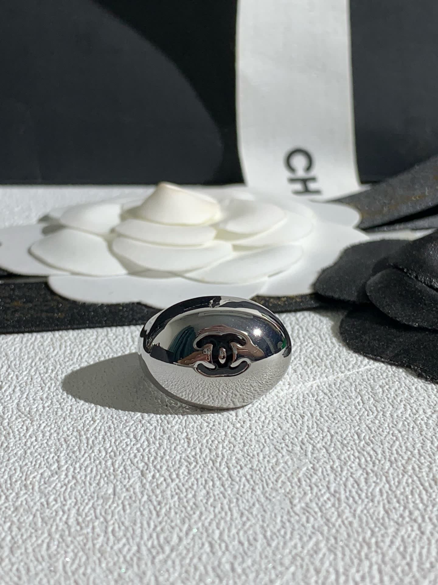 Chanel Silver Ring