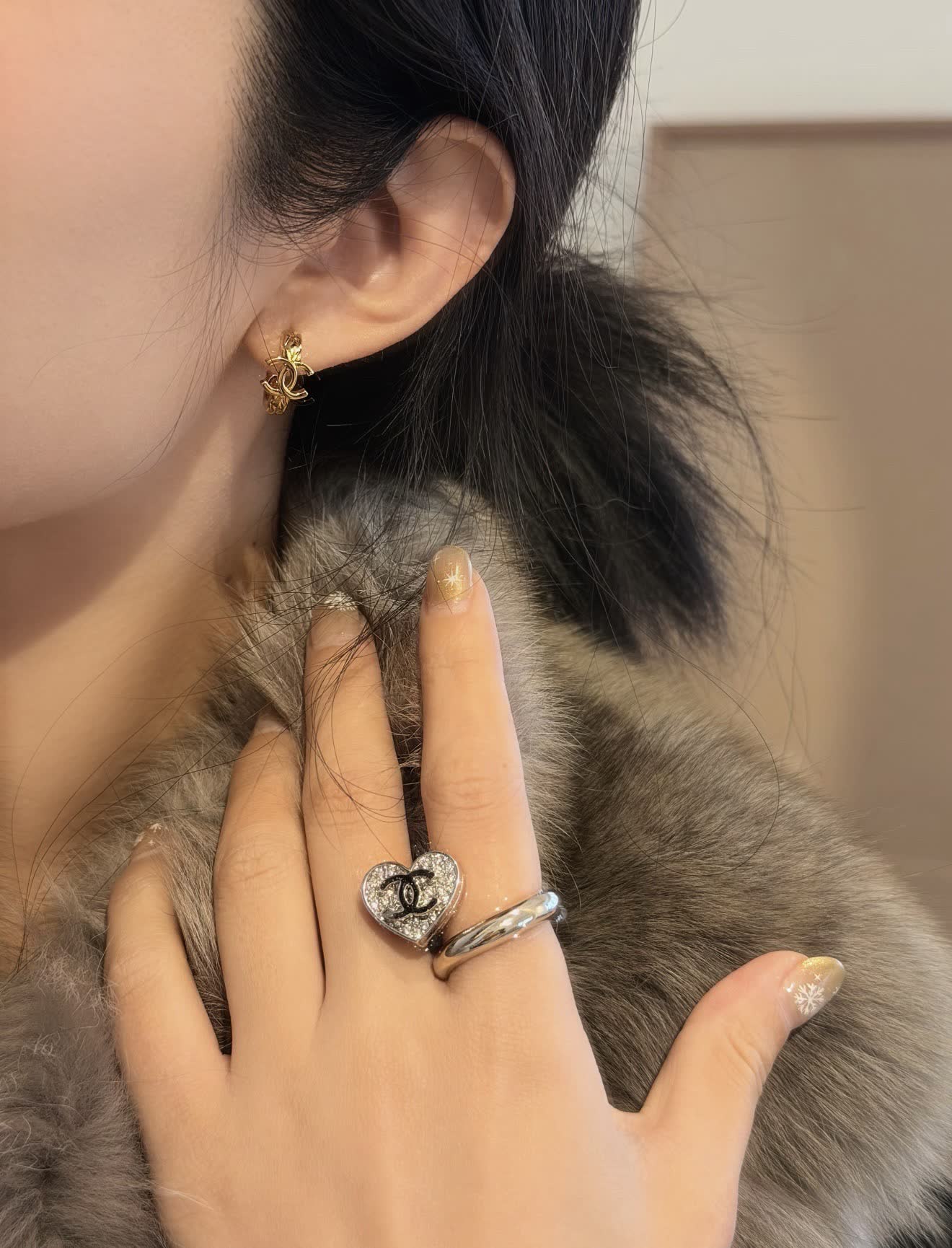 Chanel Heart Ring
