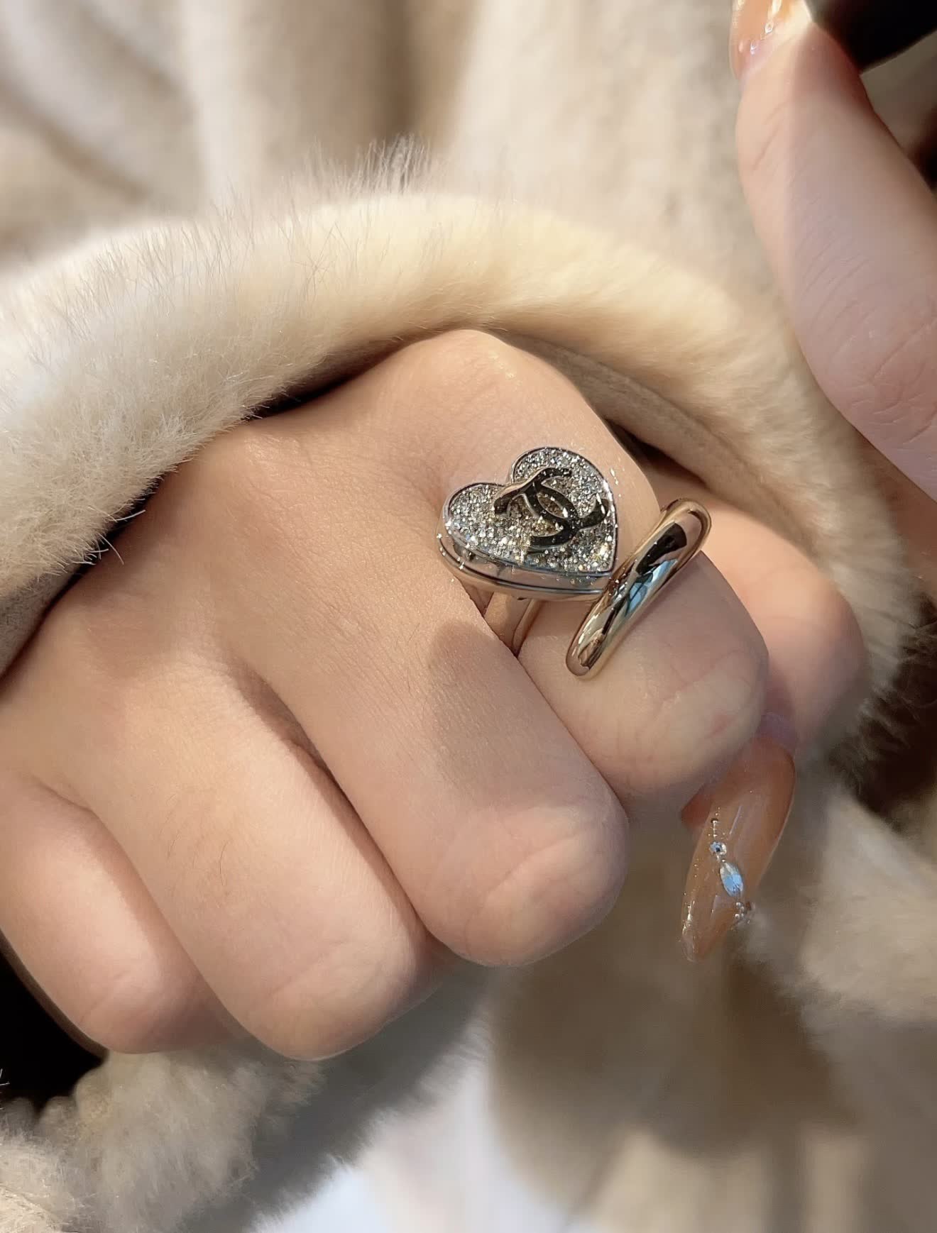 Chanel Heart Ring