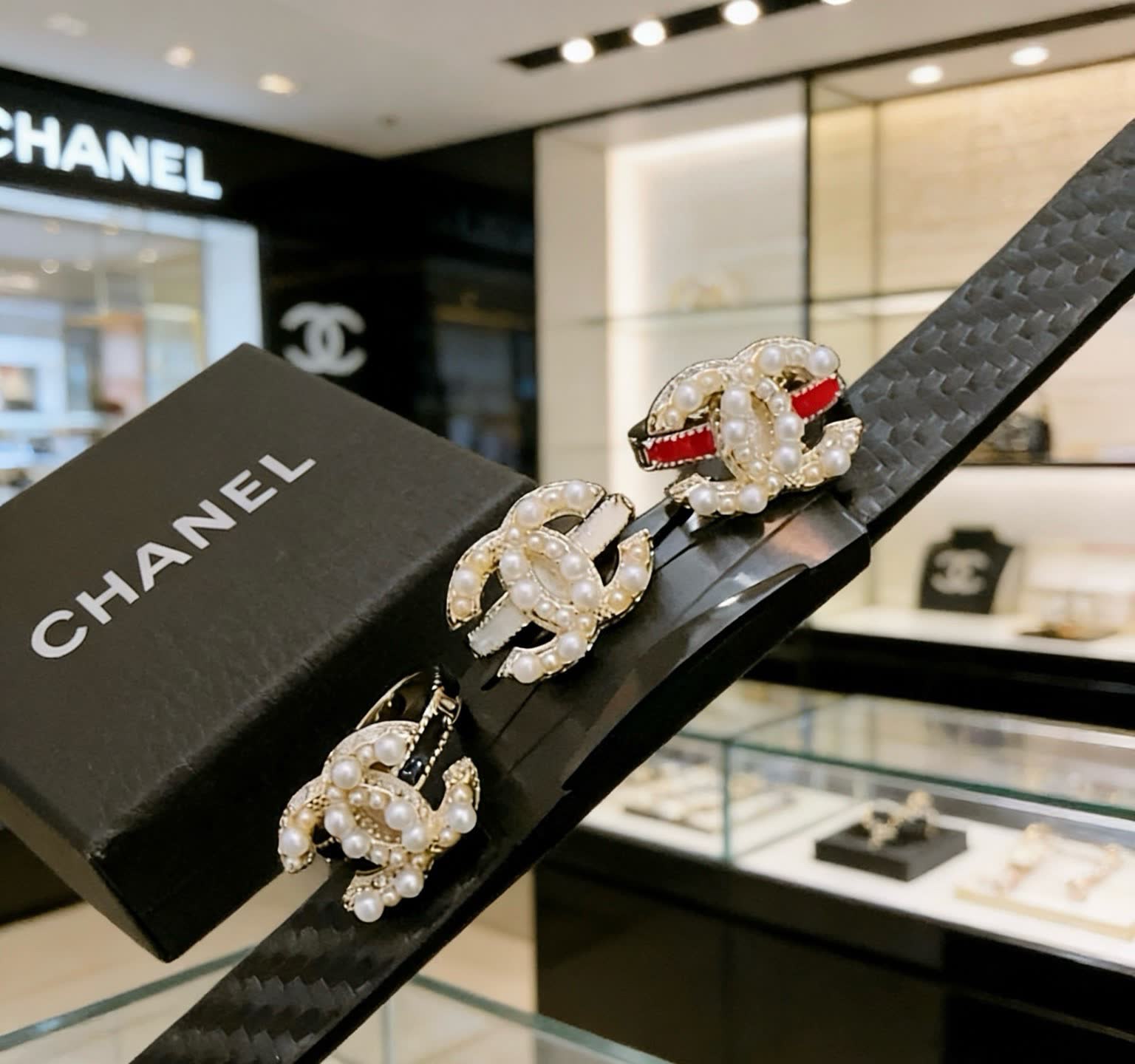 Chanel Pearl Ring