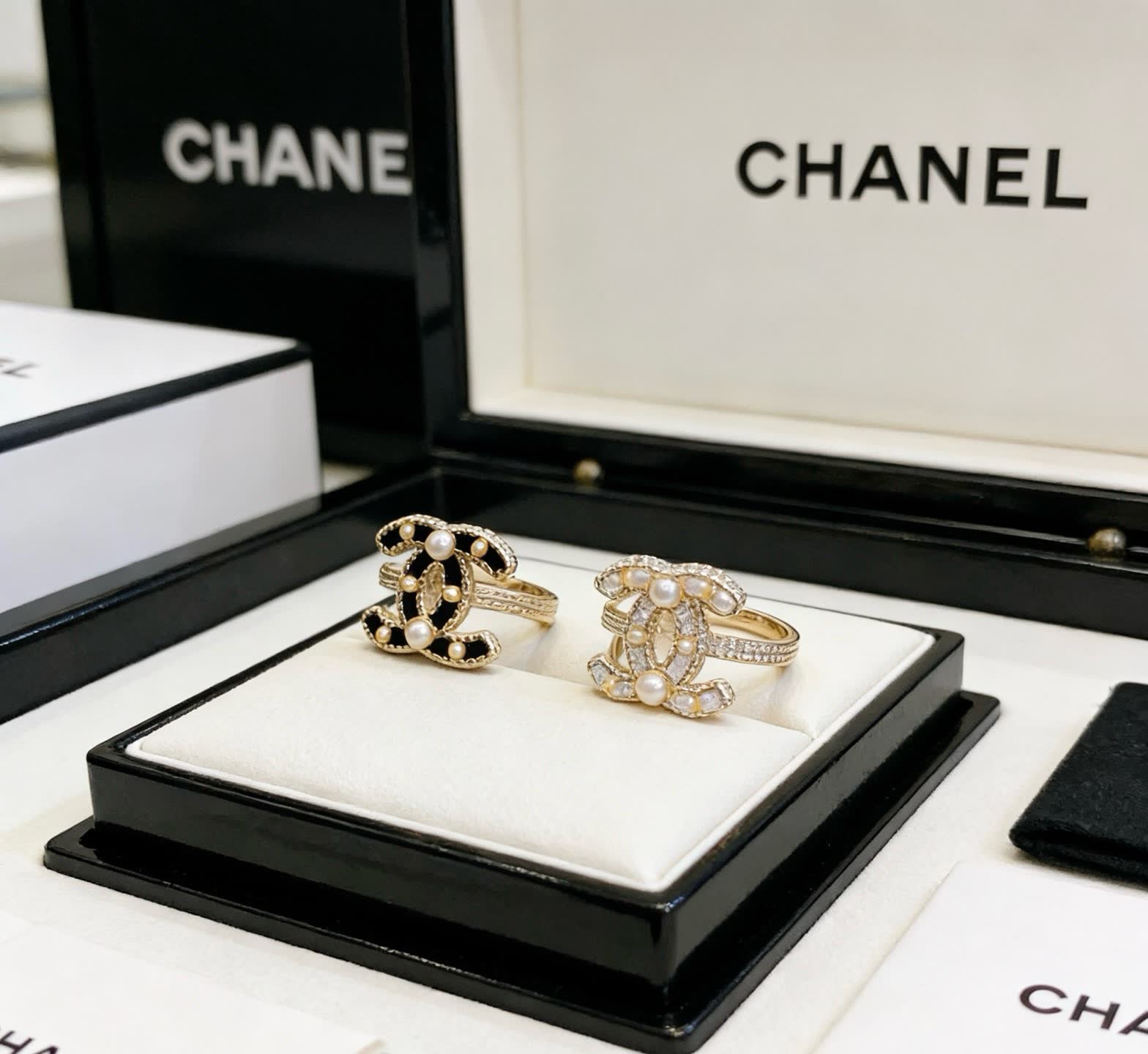 Chanel CC Logo Ring