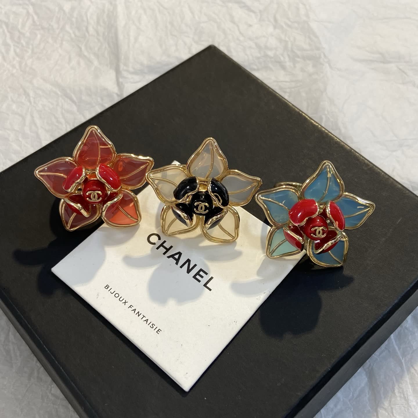 Chanel Camellia Flower Ring