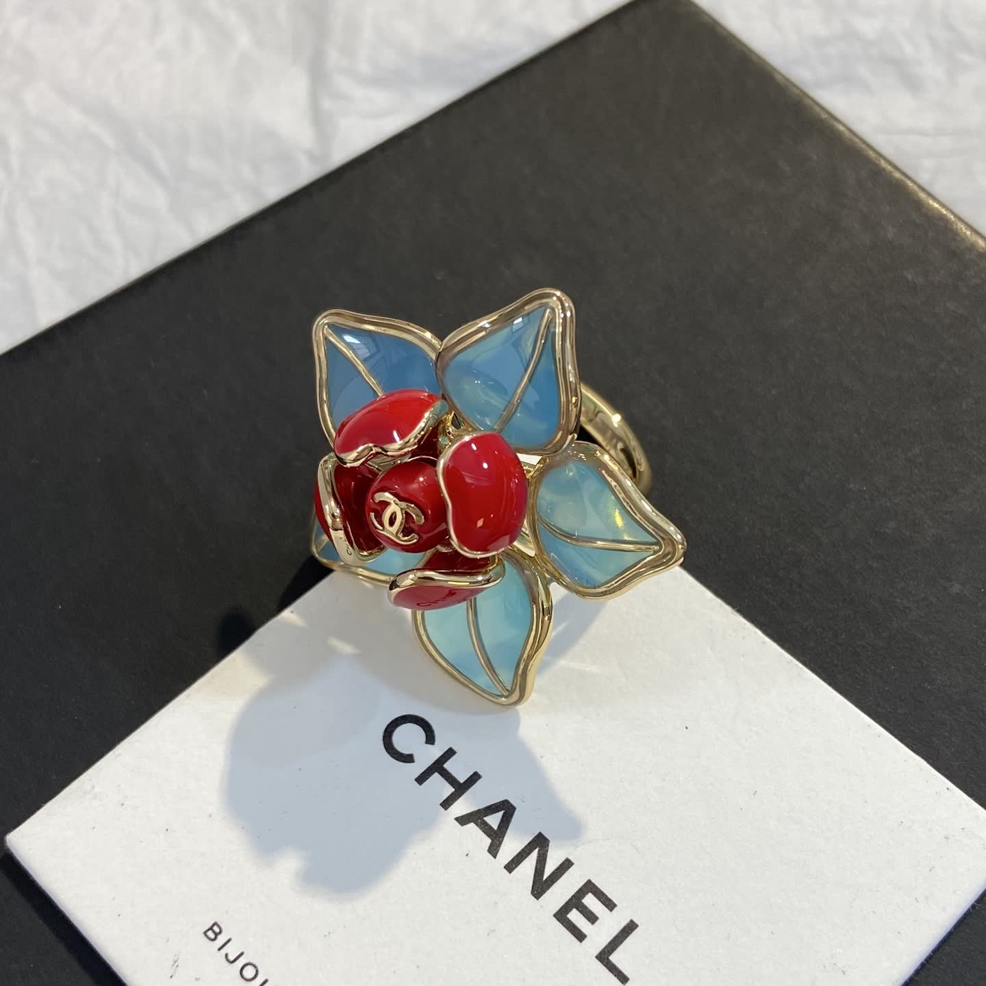 Chanel Camellia Flower Ring