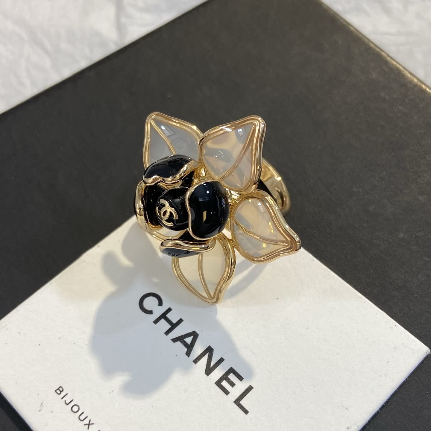 Chanel Camellia Flower Ring