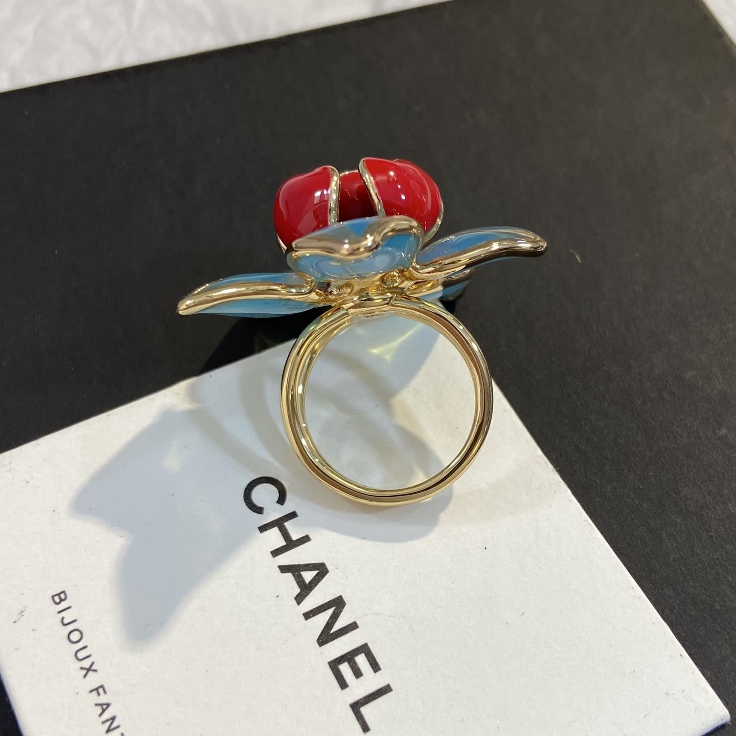 Chanel Camellia Flower Ring