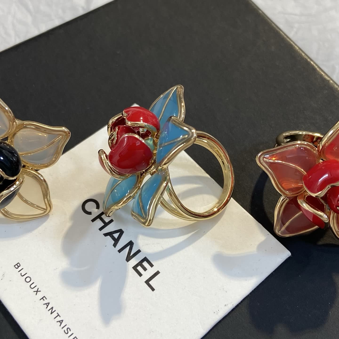 Chanel Camellia Flower Ring