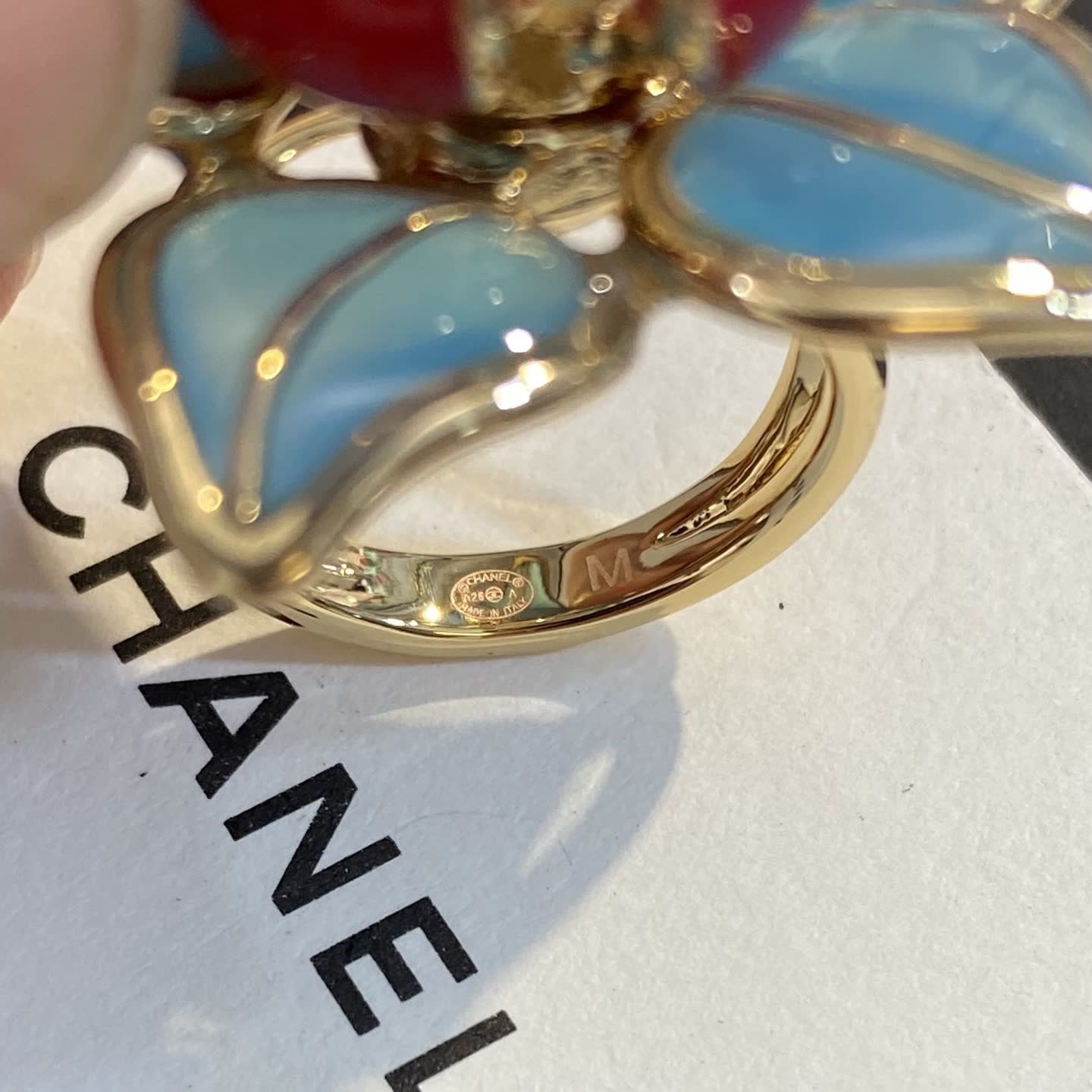 Chanel Camellia Flower Ring