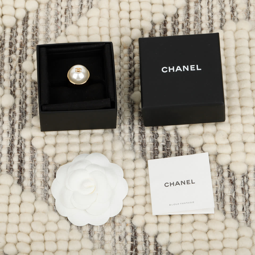 Chanel Pearl Ring