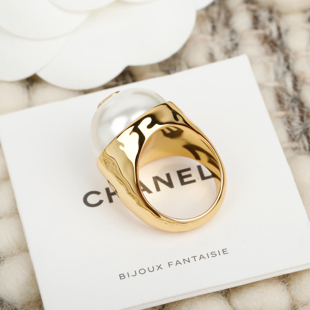 Chanel Pearl Ring