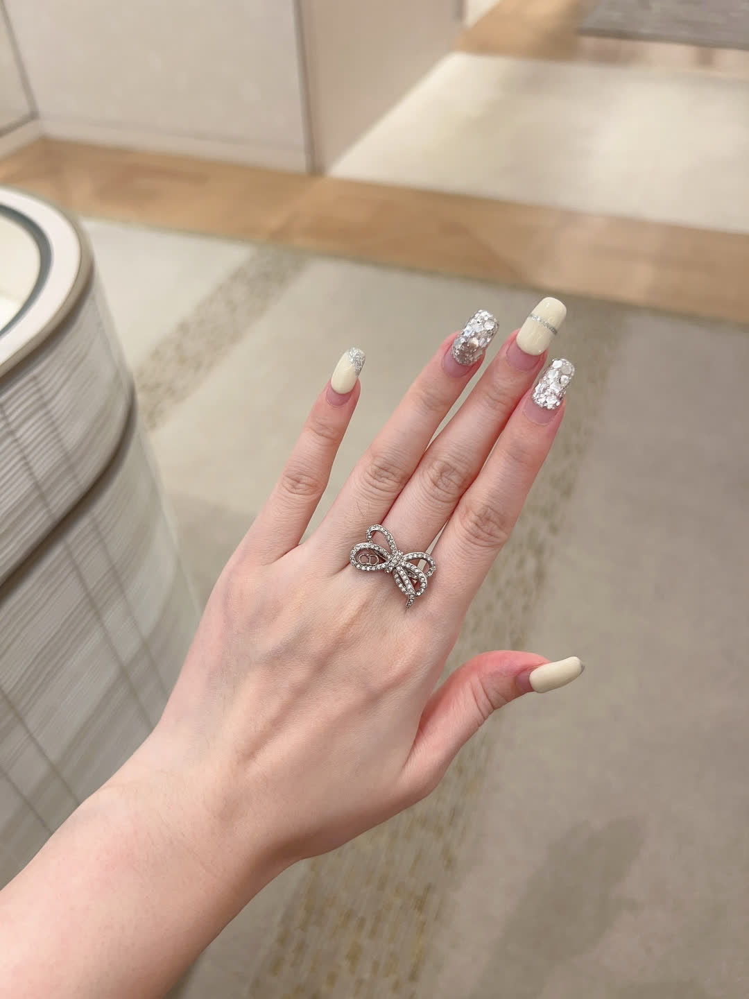 Dior Infinity Bow Ring