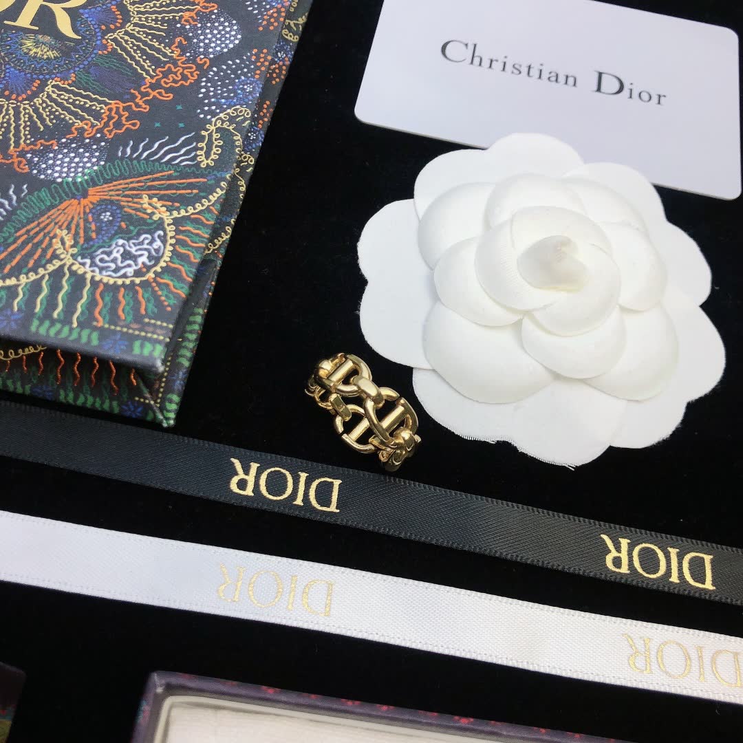 Dior CD Navy Ring