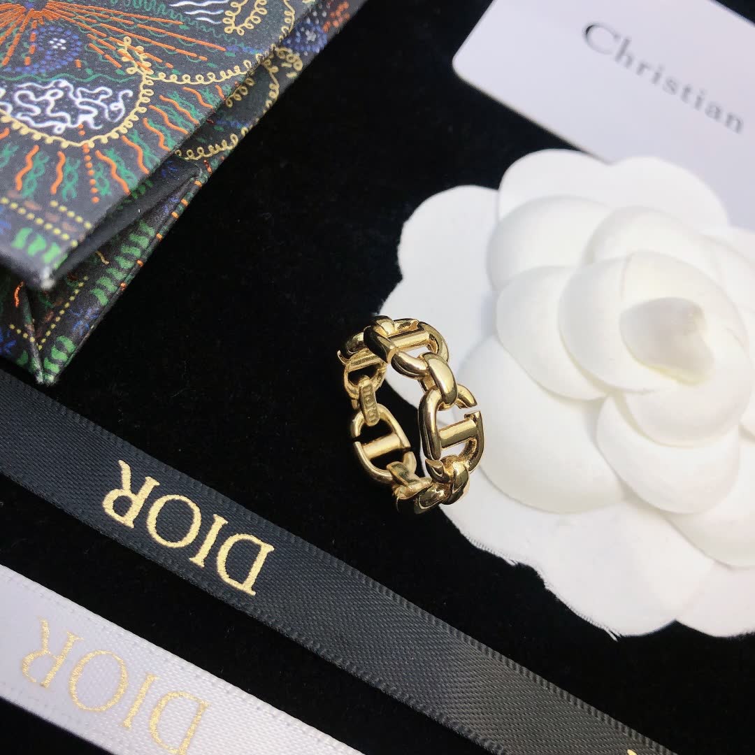 Dior CD Navy Ring
