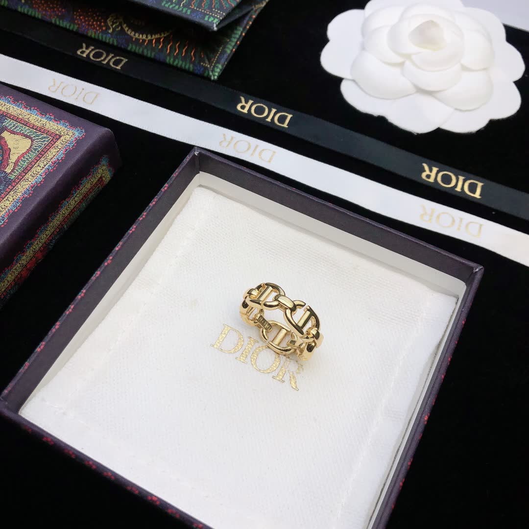 Dior CD Navy Ring