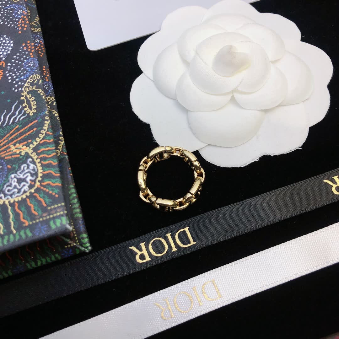 Dior CD Navy Ring
