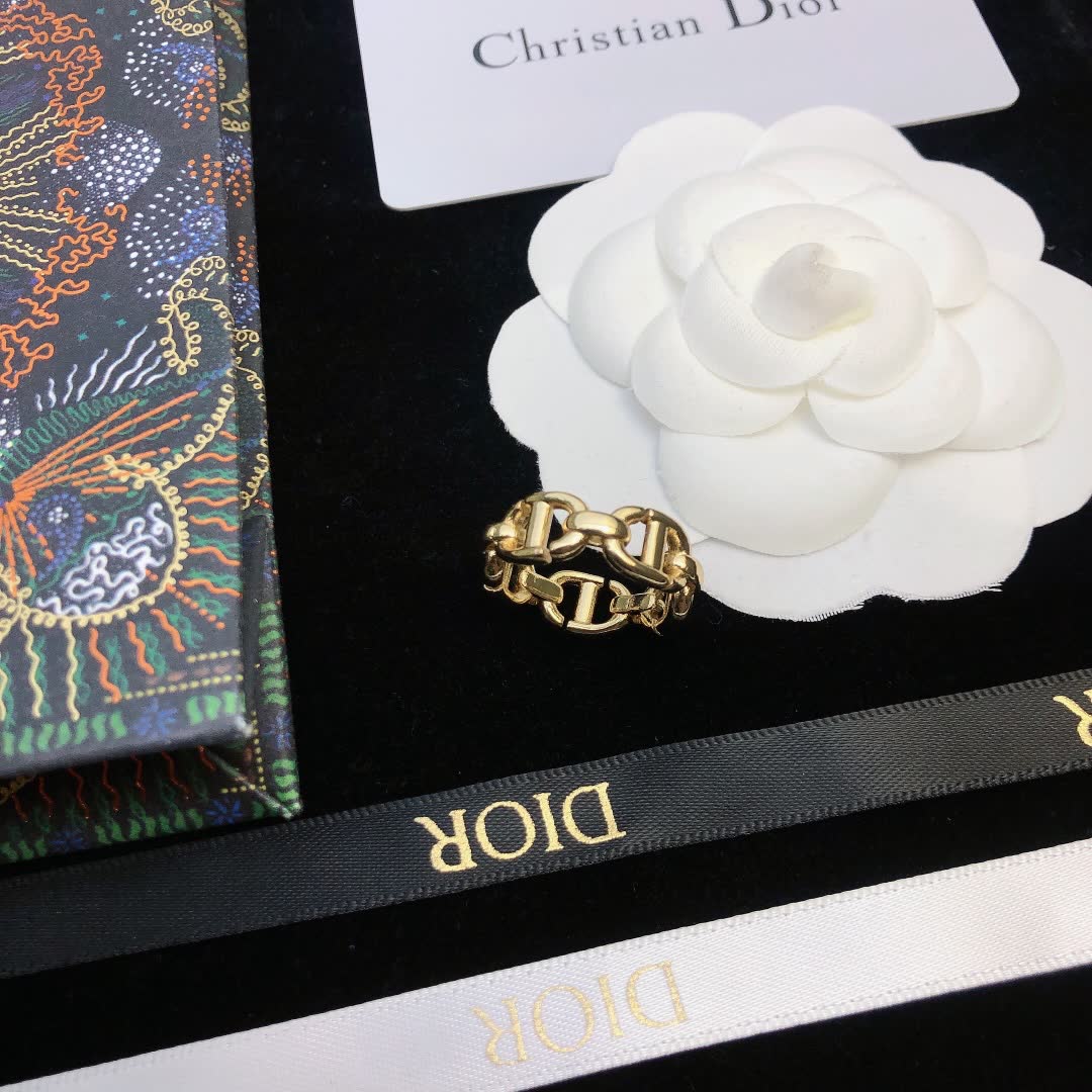 Dior CD Navy Ring