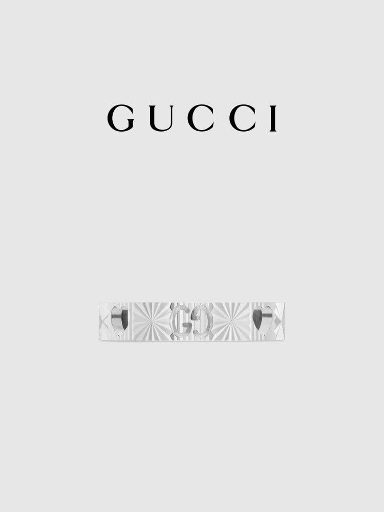 Gucci Silver 'GG' Ring Gucci Silver 'GG' Ring
