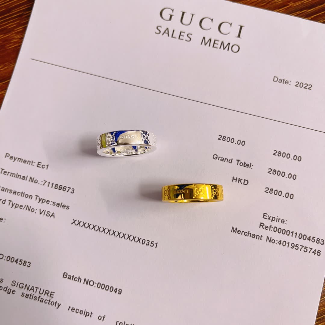Gucci Silver Ring