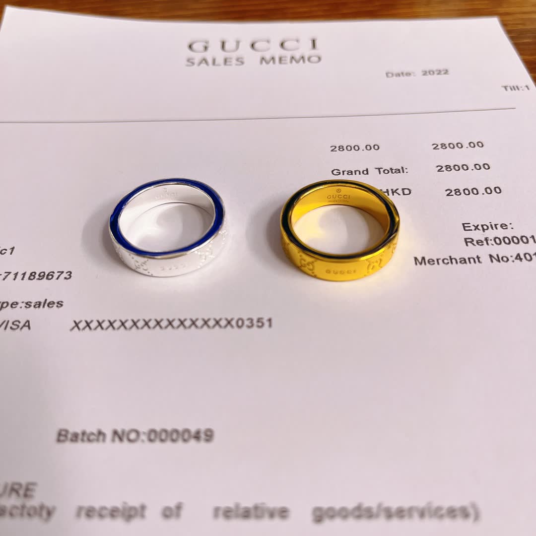 Gucci Silver Ring