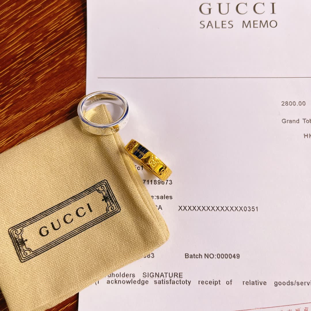 Gucci Silver Ring