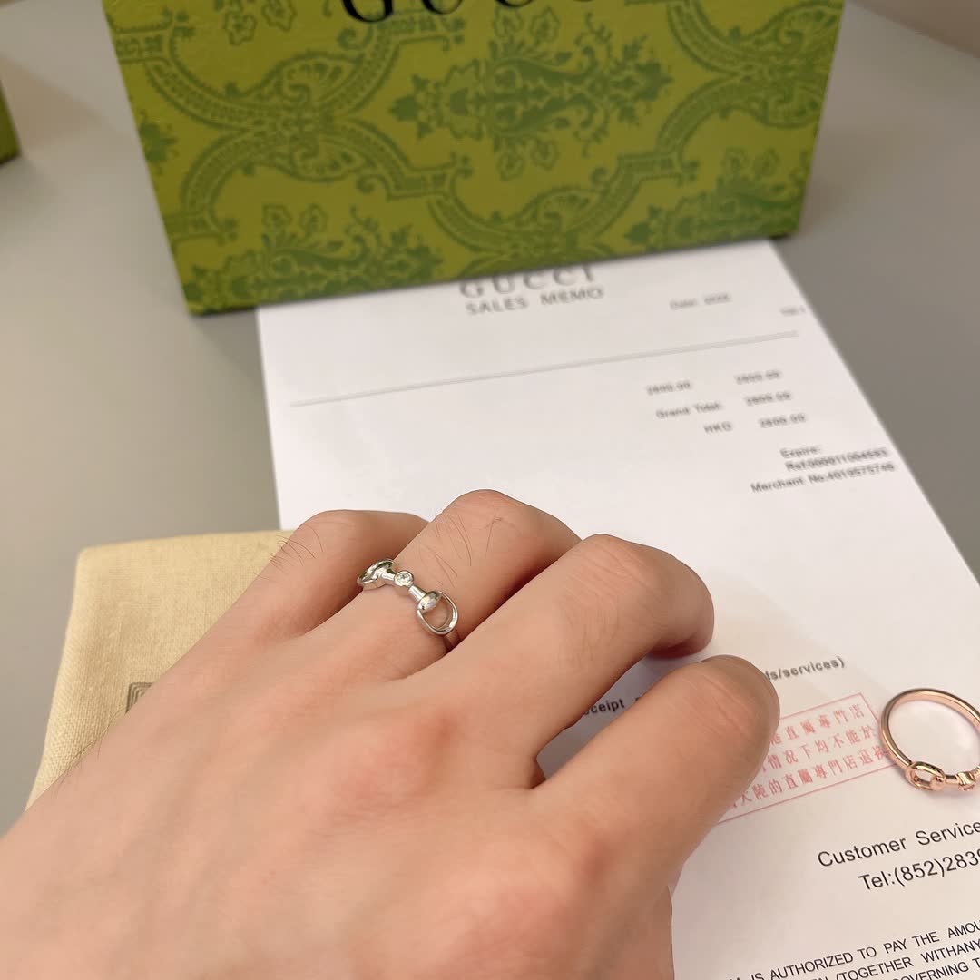 Gucci Sterling Silver Ring