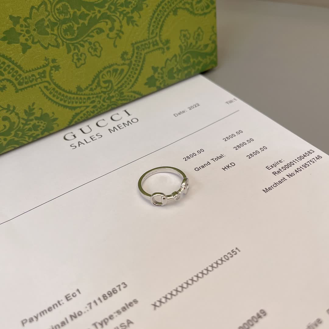 Gucci Sterling Silver Ring