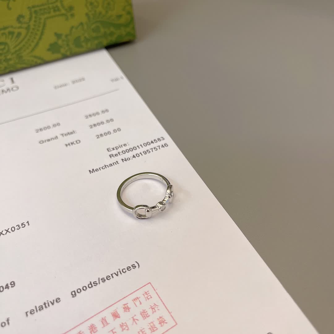 Gucci Sterling Silver Ring
