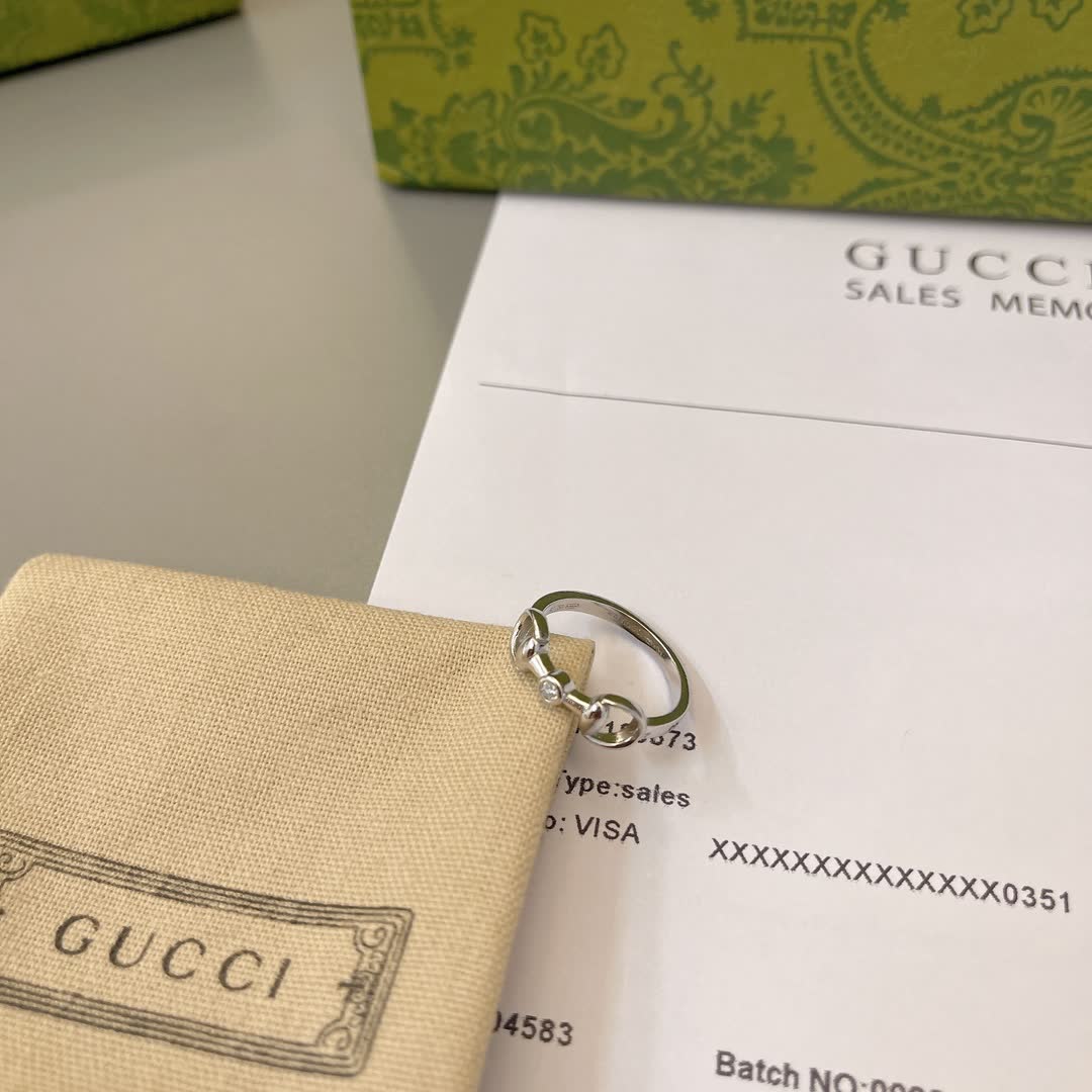 Gucci Sterling Silver Ring