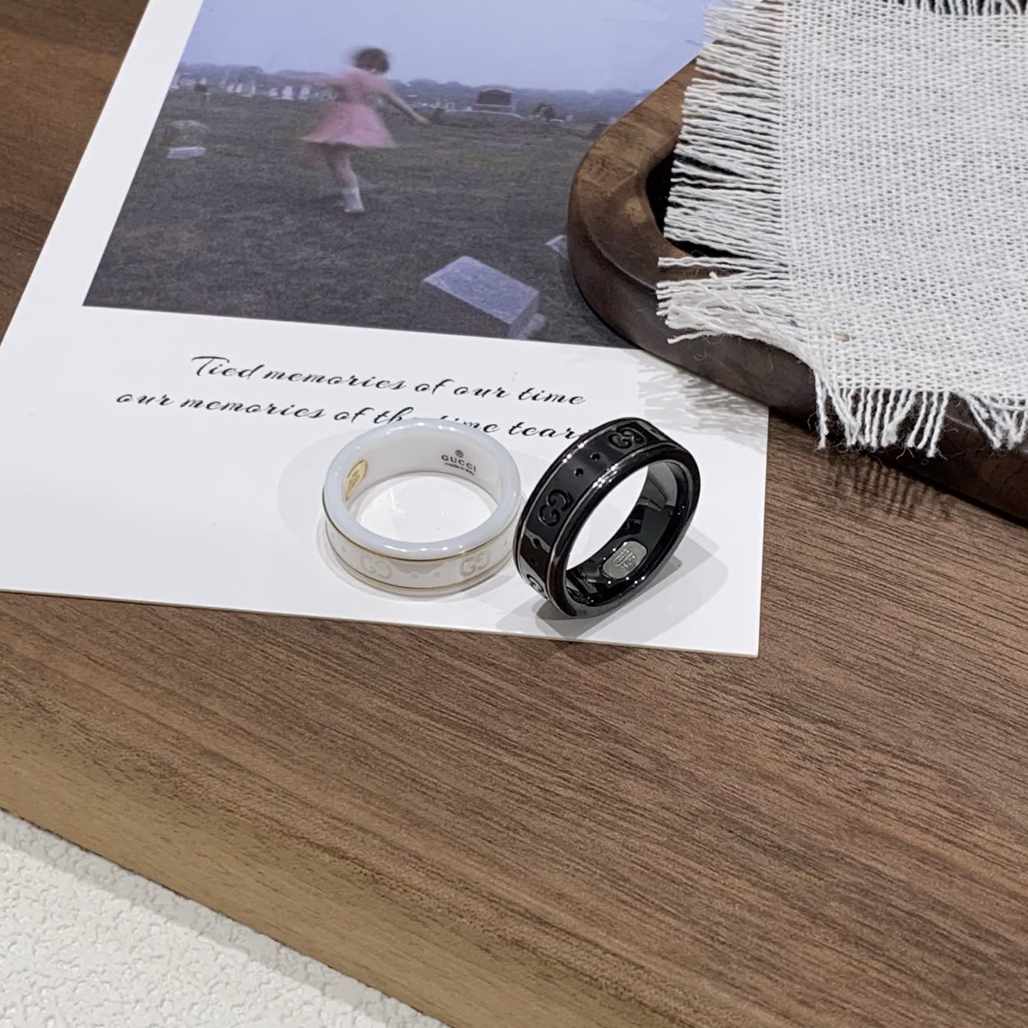Gucci Black Ring