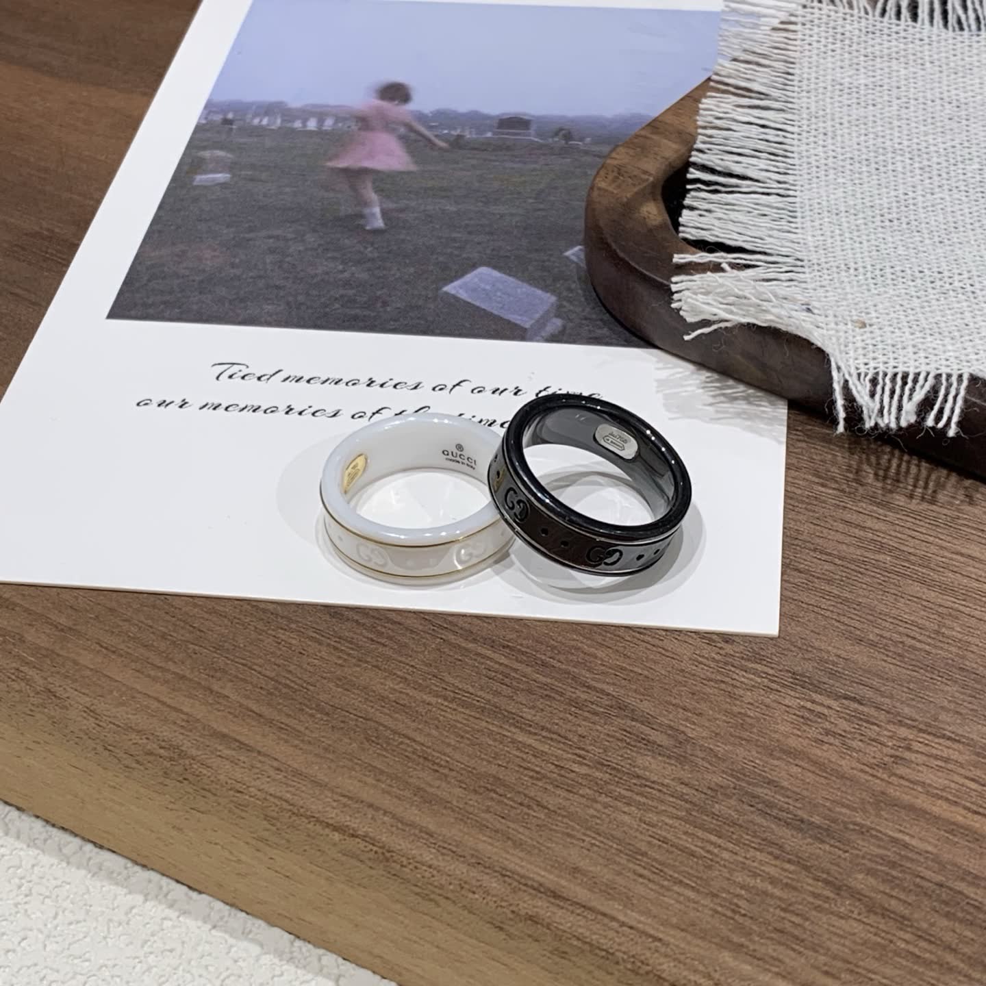 Gucci Black Ring