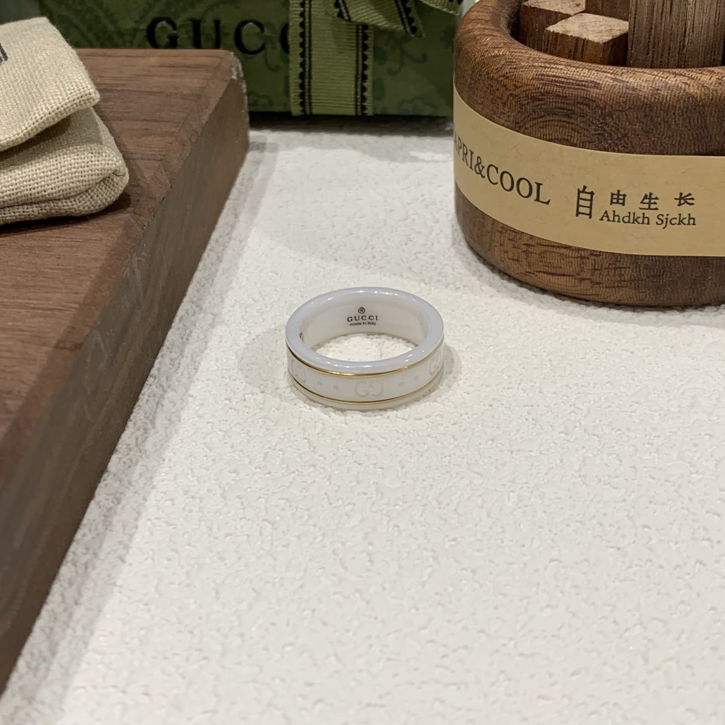 Gucci Black Ring