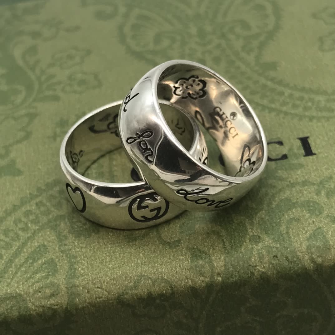 Gucci Love Ring Set Gucci Love Ring Set