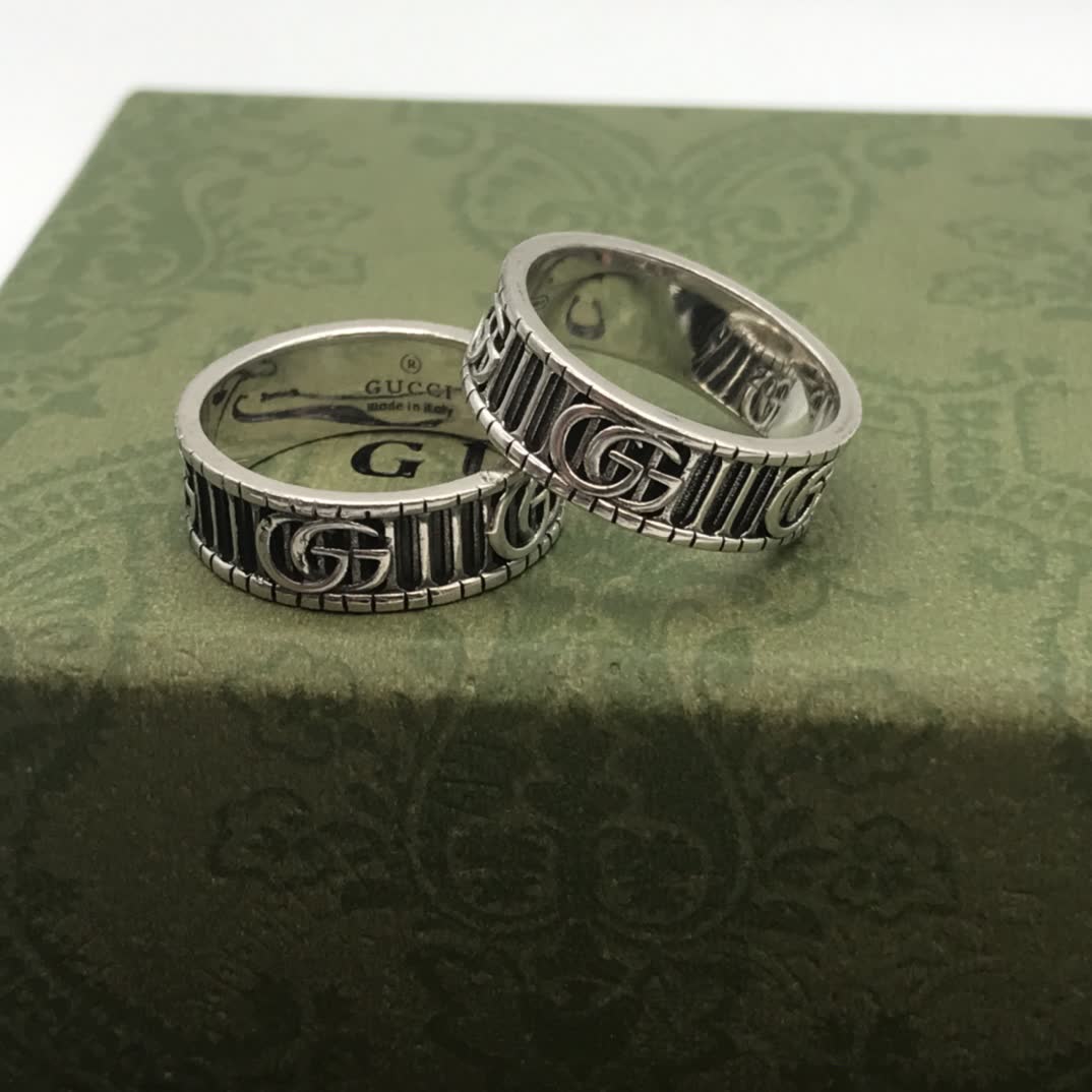 Gucci Silver 'GG' Ring Gucci Silver 'GG' Ring