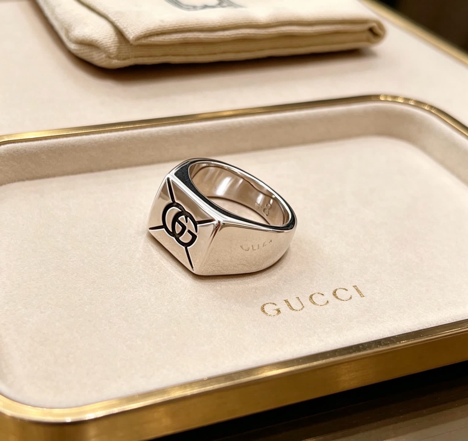 Gucci Silver Ring Gucci Silver Ring