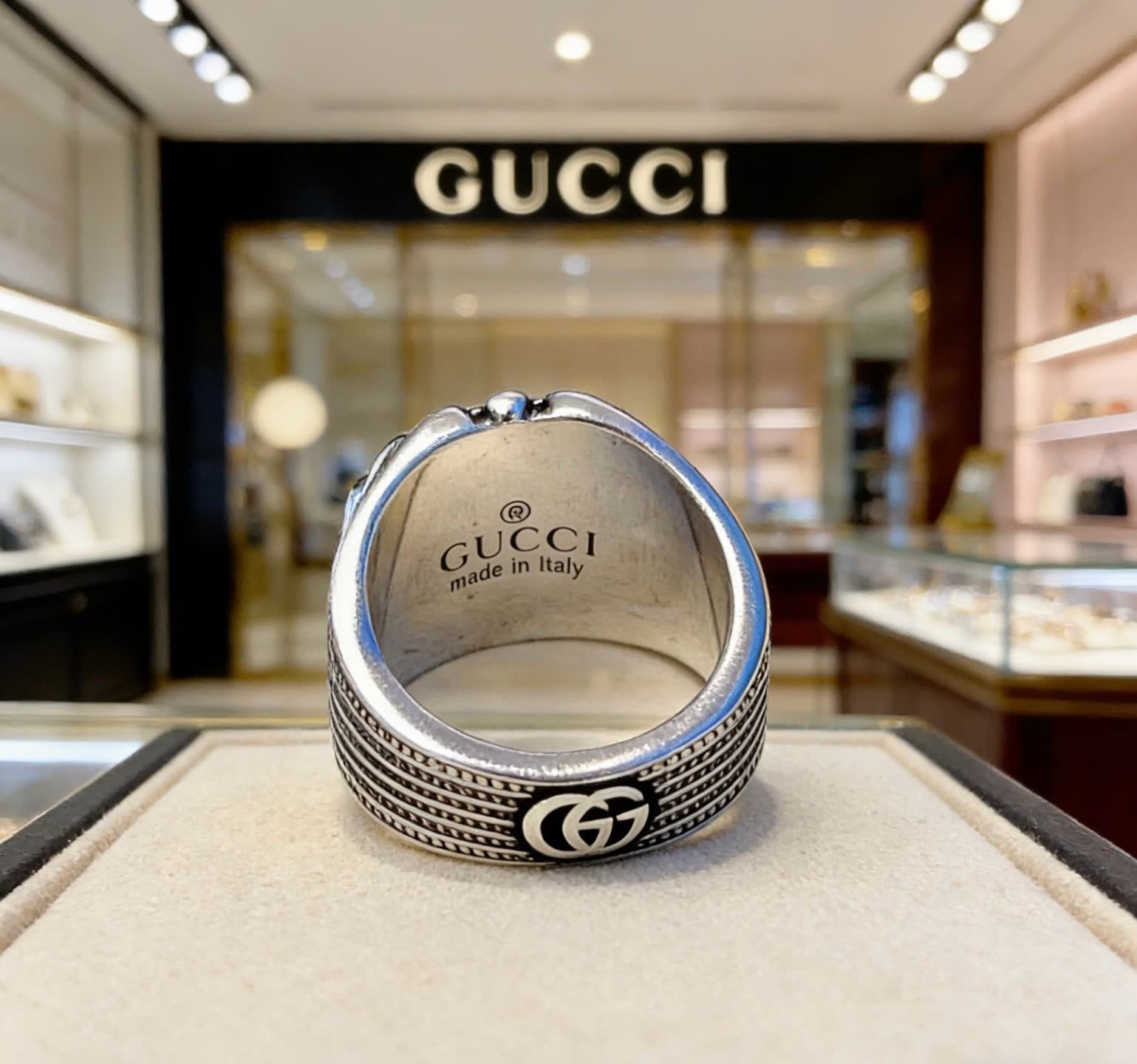 Gucci Sterling Silver Ring