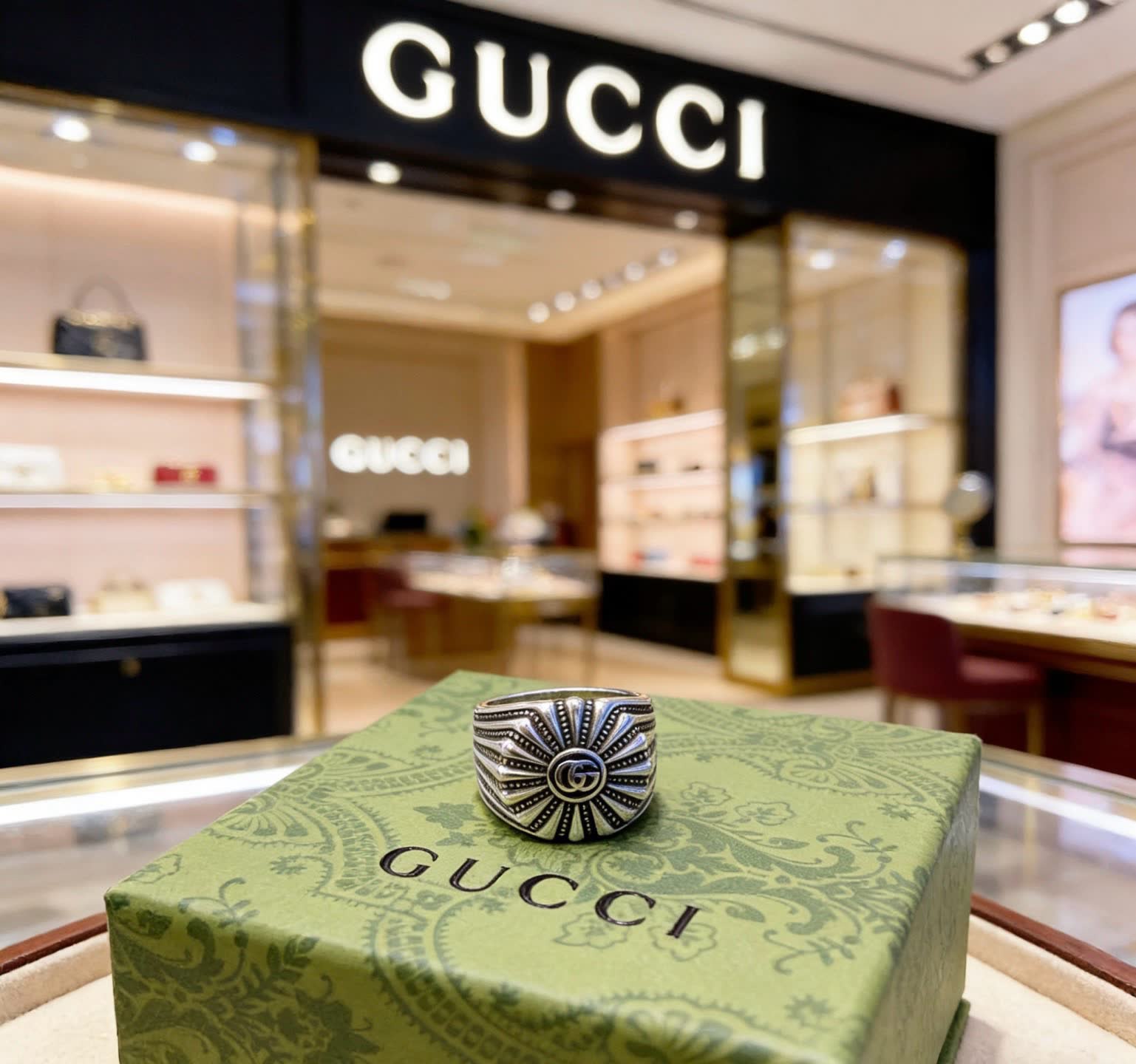 Gucci Sterling Silver Ring