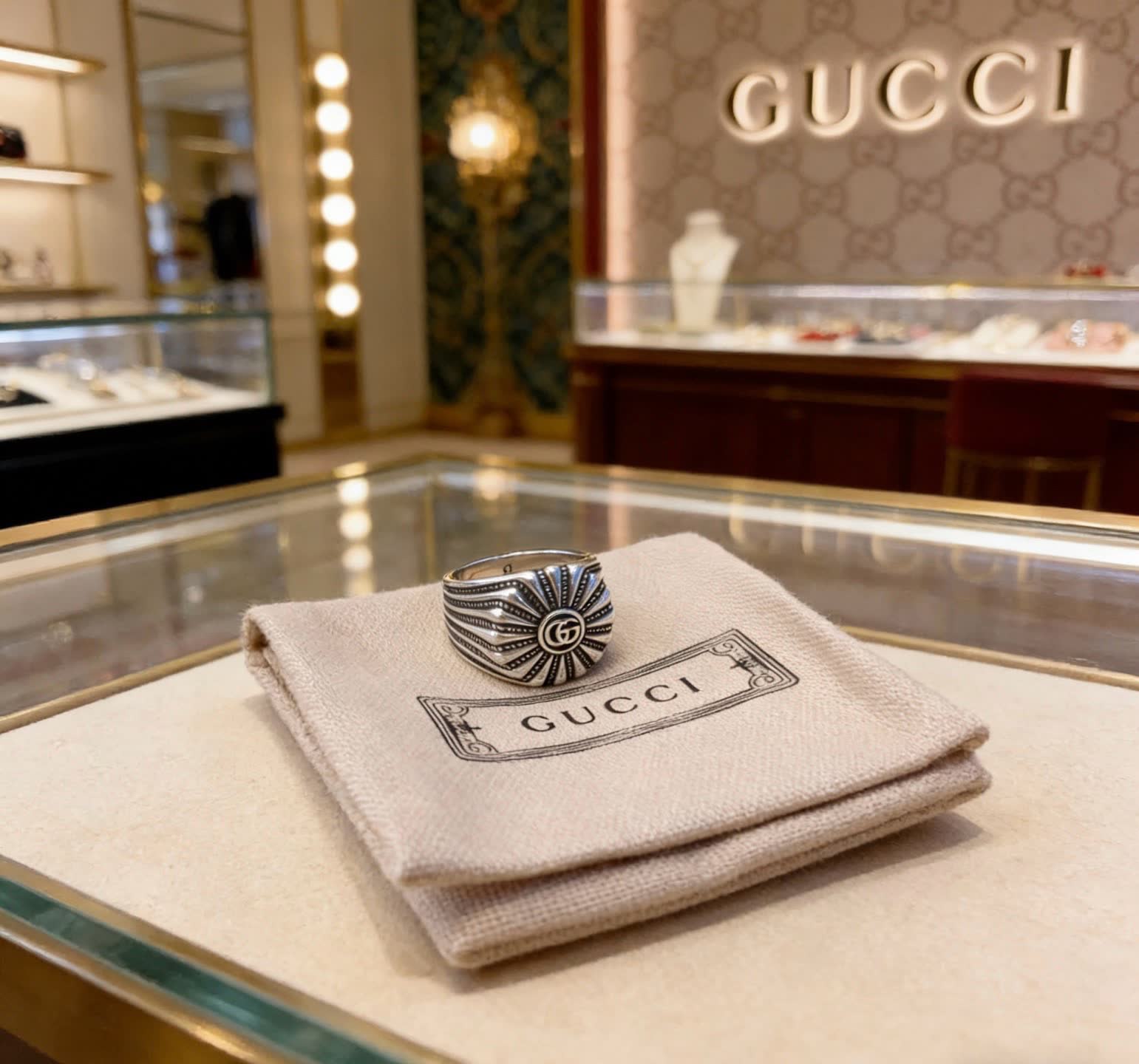 Gucci Sterling Silver Ring