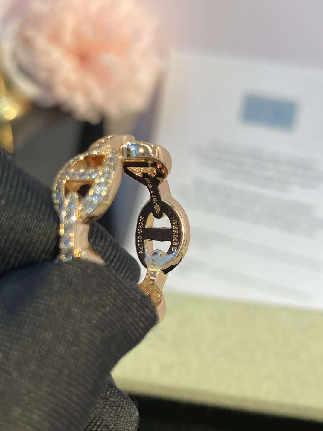 Tiffany & Co. Elsa Peretti® Diamond Open Ring